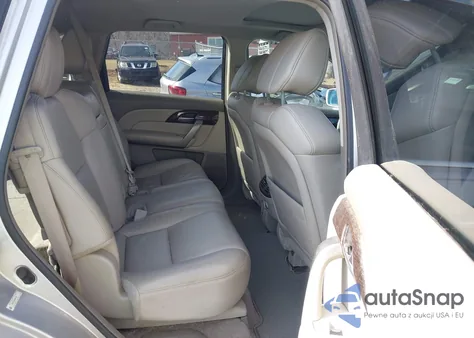 2012 Acura Mdx Technology Package z USA, uszkodzony, nr VIN 2HNYD2H36CH549360